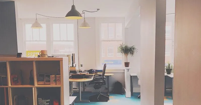 Lounge and kitchenette area