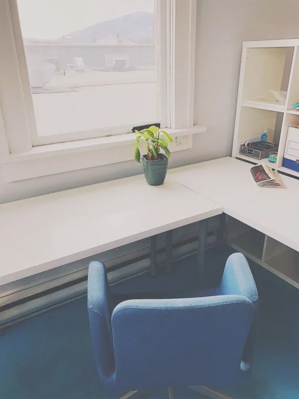 Private office interior